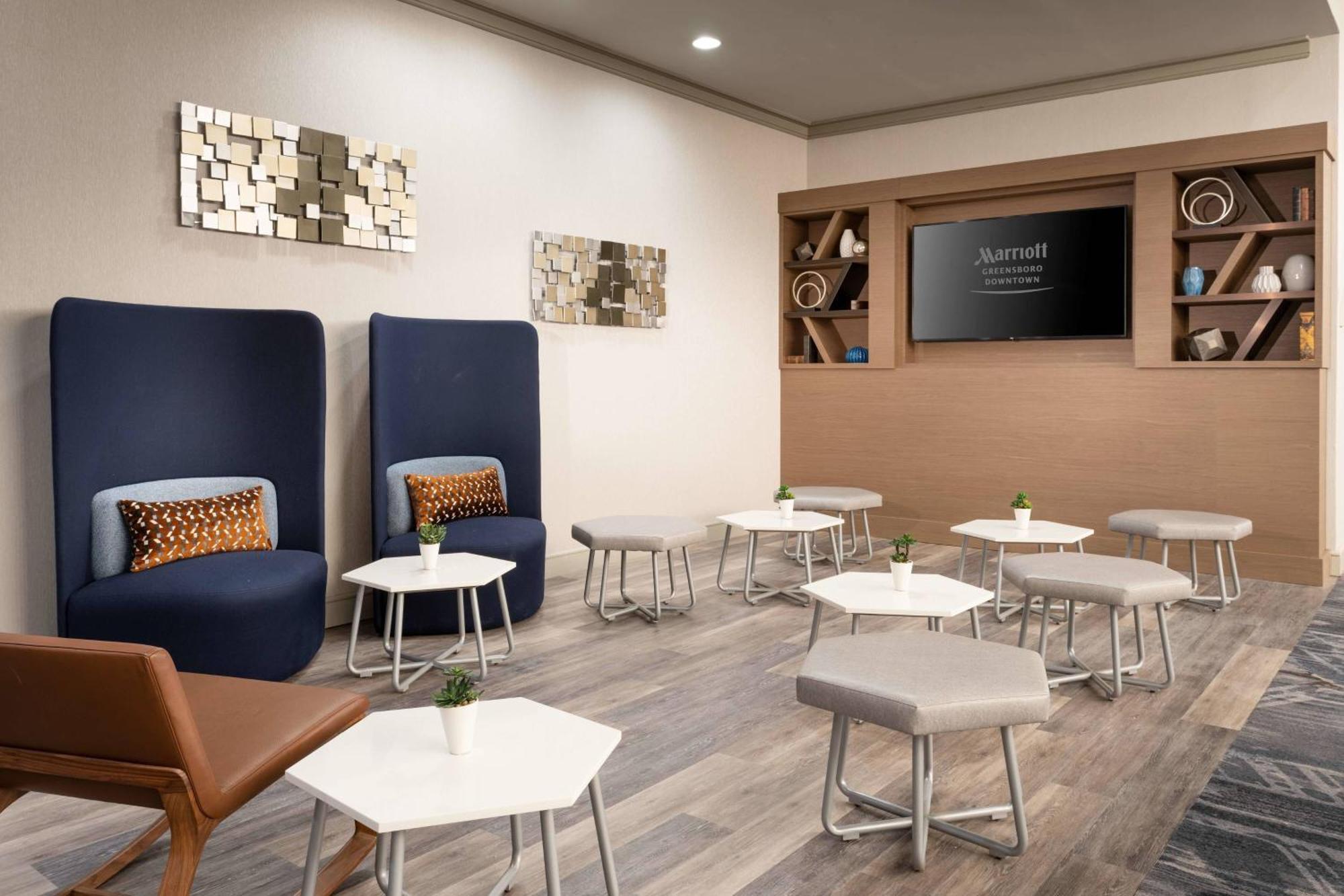 Marriott Greensboro Downtown מראה חיצוני תמונה